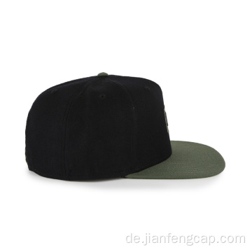 Hip-Pop Fashion 5 Panel flache Krempe Kappe